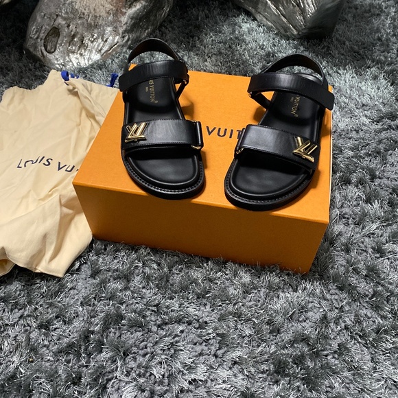 COPY - Louis Vuitton Sunset Sandal - Picture 1 of 2